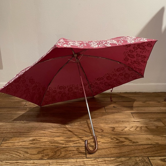 NWT Japan 35" Small/Petite Folding Umbrella - Compact 12" Travel Size - Picture 2 of 7